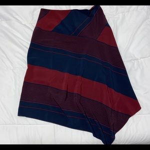 Tory Burch midi asymmetrical skirt